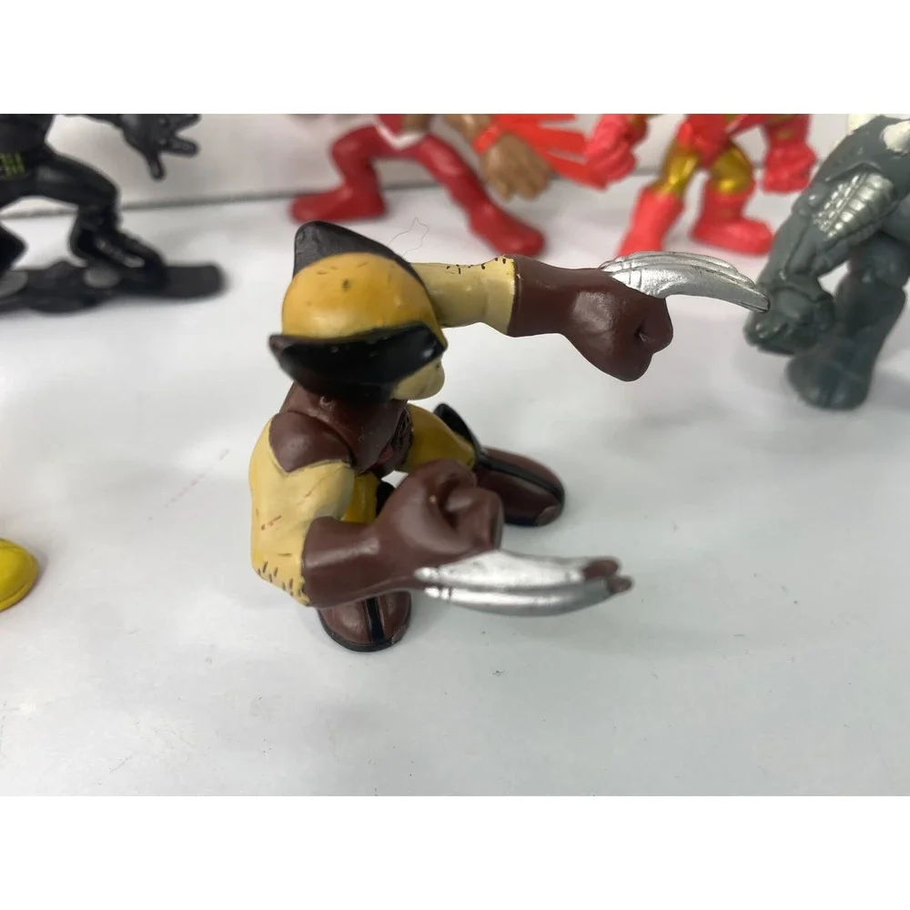 Marvel Super Heroes Figures Set Of 7 Some Rare HTF Hasbro‎ HG4